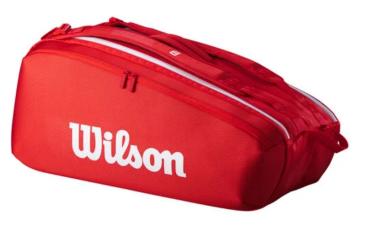 Wilson Super Tour Red 9er-Tasche